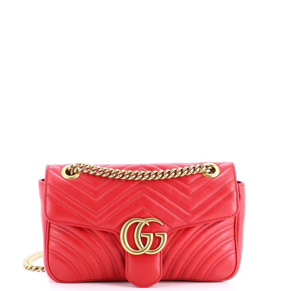 Gucci Gg Marmont Flap Bag Matelasse #255089G23B